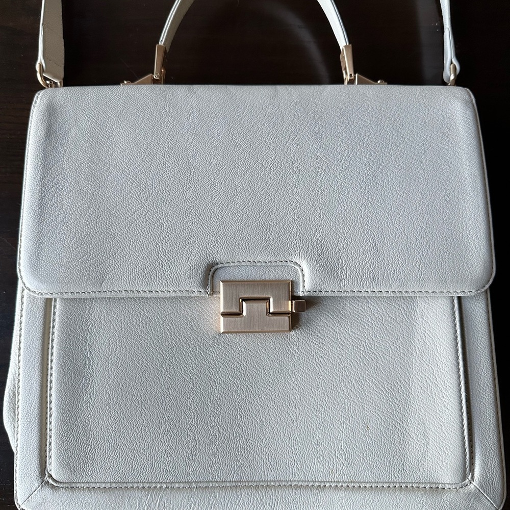 Rachel Zoe Leather Messenger Bag